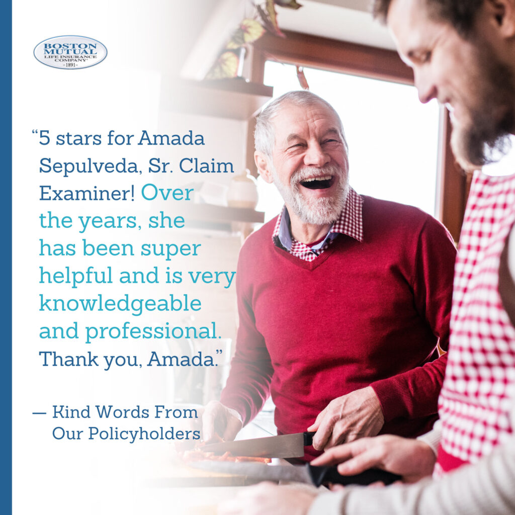Boston Mutual Life Client Testimonial 